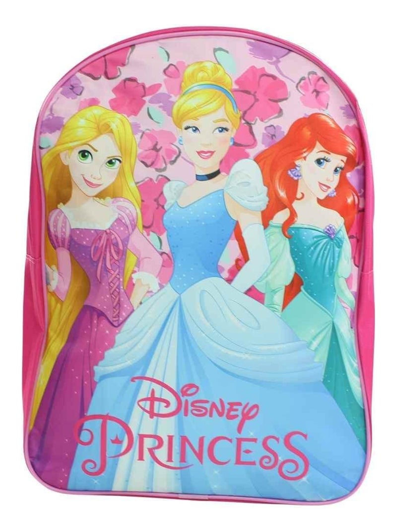 Disney - Sac à dos imprimé Princesse 40x30x15 cm Rose - Kiabi