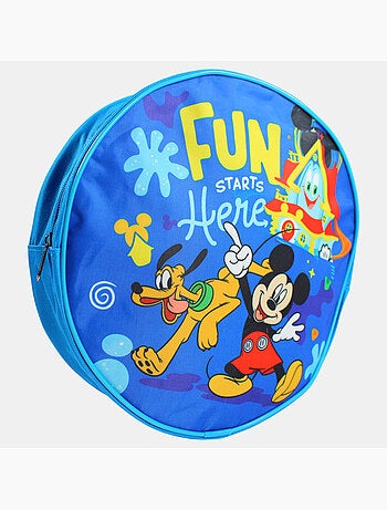 Disney - Sac à dos rond enfant 27x9 cm à motif