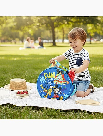 Disney - Sac à dos rond enfant 27x9 cm à motif