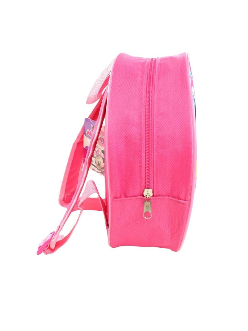 Disney - sac à dos rond enfant 27x9 cm Rose - Kiabi