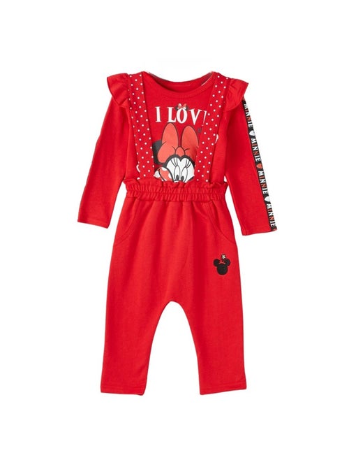 Disney - Salopette pantalon avec haut manches longues - Kiabi