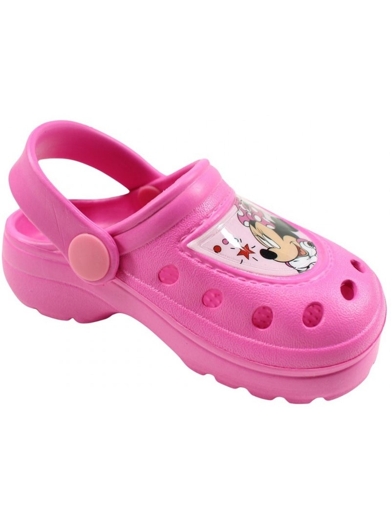 Disney - Sandale imprimé Minnie Rose fushia - Kiabi