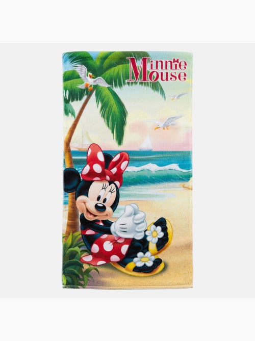 Disney - Serviette de plage décor plage et personnage - Kiabi Disney - Serviette de plage décor plage et personnage - Kiabi