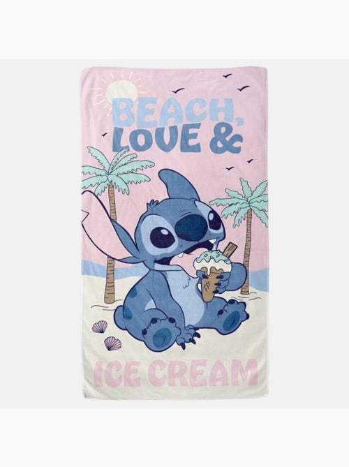 Disney - Serviette de plage enfant avec dessin - Kiabi