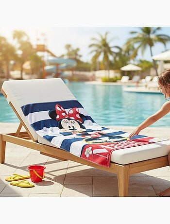 Disney - Serviette de plage lignes et personnage