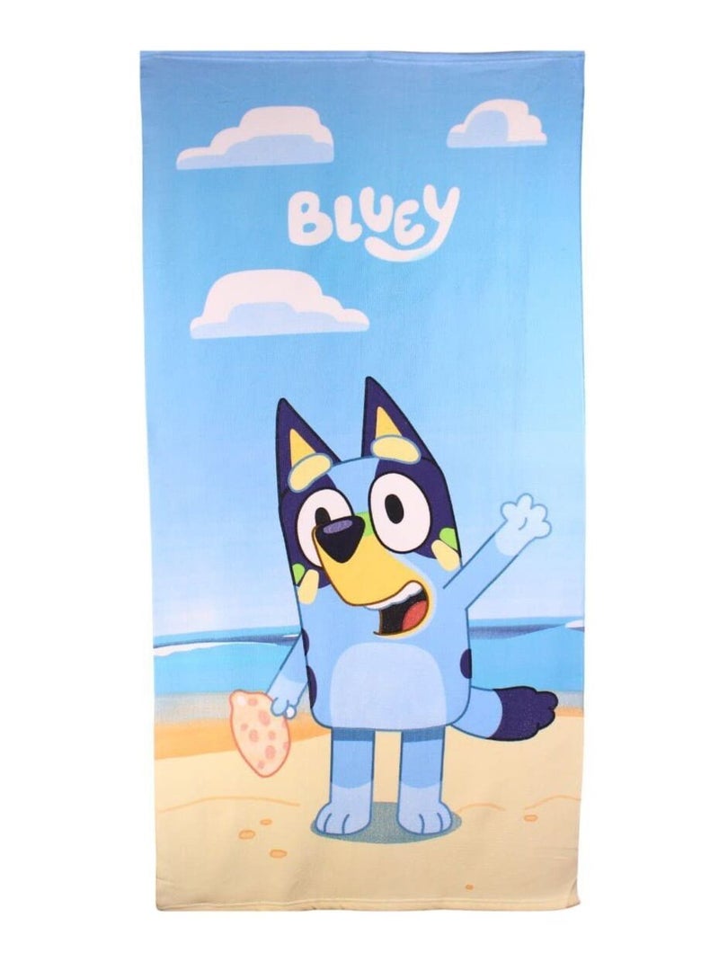 Disney - Serviette imprimé Bluey Bleu - Kiabi