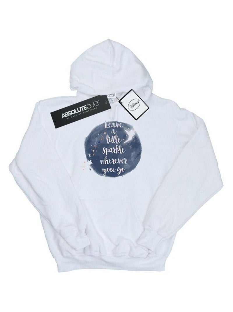 Disney - Sweat à capuche A LITTLE SPARKLE Blanc - Kiabi