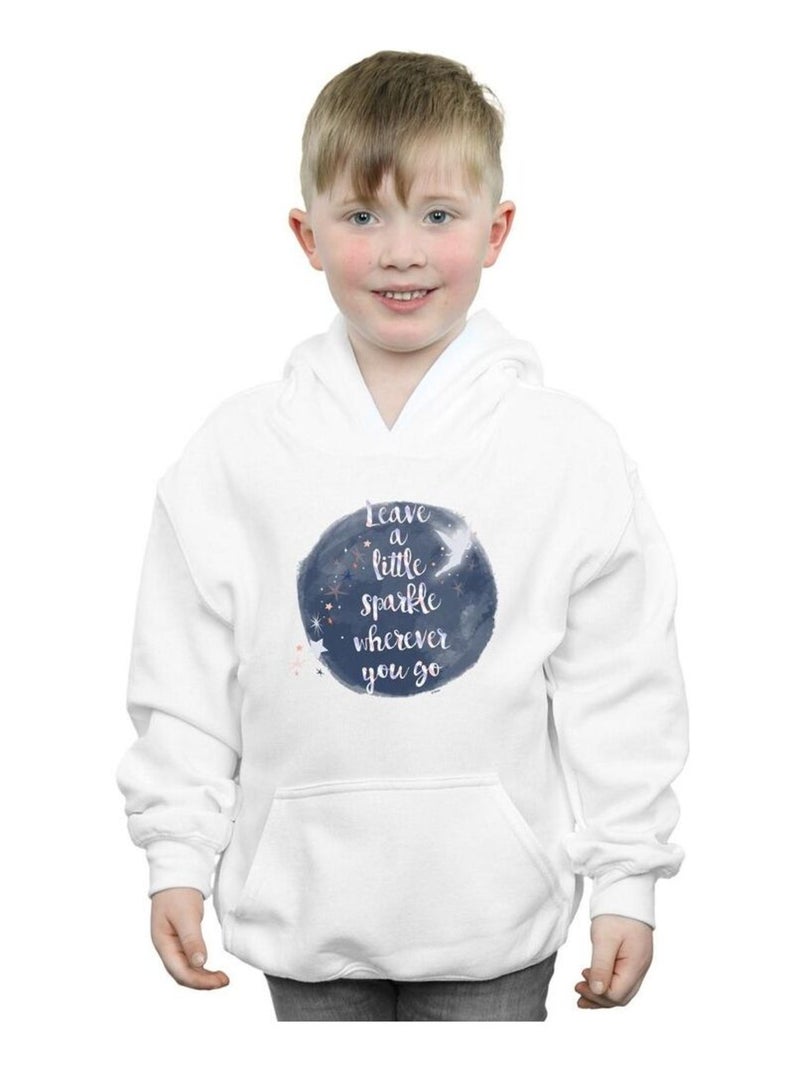Disney - Sweat à capuche A LITTLE SPARKLE Blanc - Kiabi