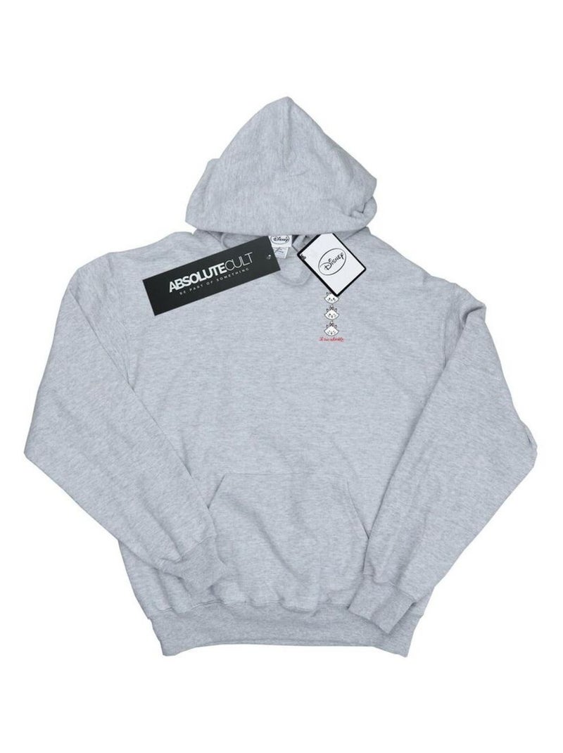 Disney - Sweat à capuche ARISTOCATS Gris chiné - Kiabi