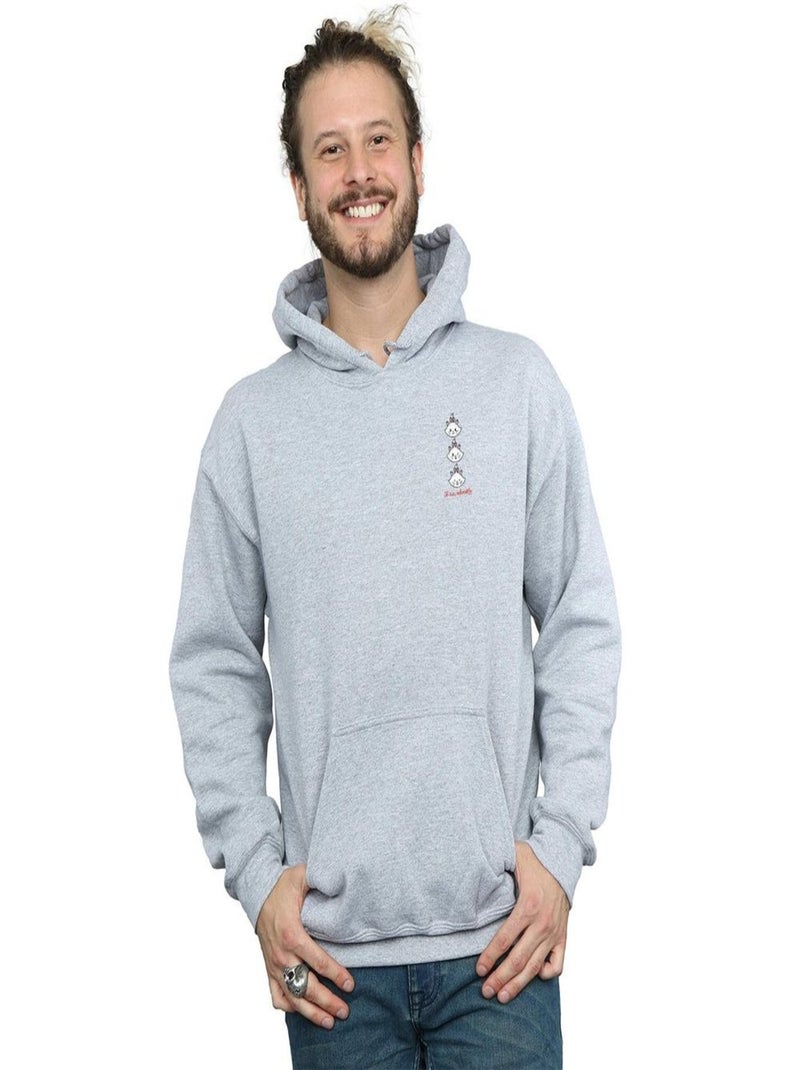 Disney - Sweat à capuche ARISTOCATS Gris chiné - Kiabi