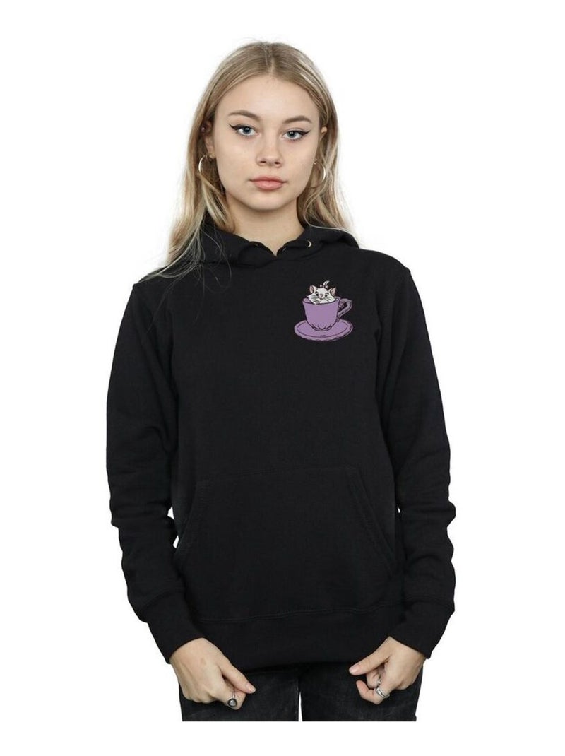Disney - Sweat à capuche ARISTOCATS Noir - Kiabi