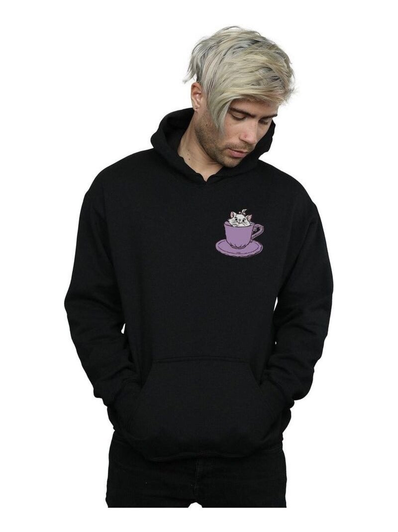 Disney - Sweat à capuche ARISTOCATS Noir - Kiabi