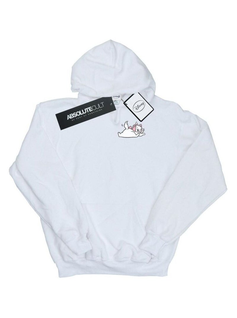 Disney - Sweat à capuche ARISTOCATS SWEET Blanc - Kiabi