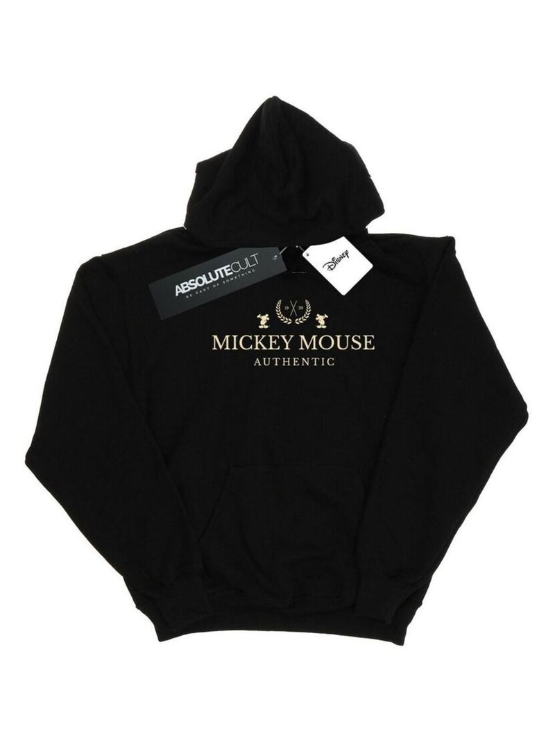 Disney - Sweat à capuche AUTHENTIC Noir - Kiabi