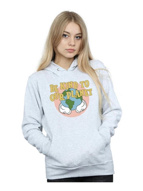 Disney - Sweat à capuche BE KIND TO OUR PLANET - Kiabi