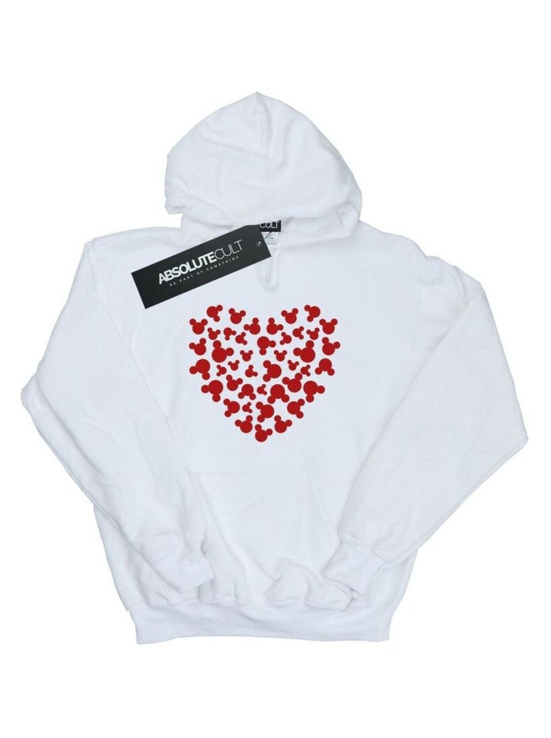 Disney - Sweat à capuche Blanc - Kiabi