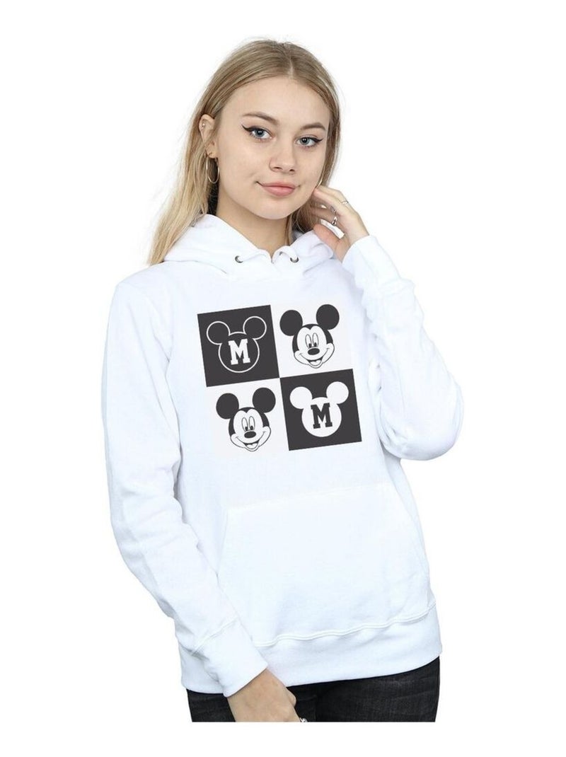 Disney - Sweat à capuche Blanc - Kiabi
