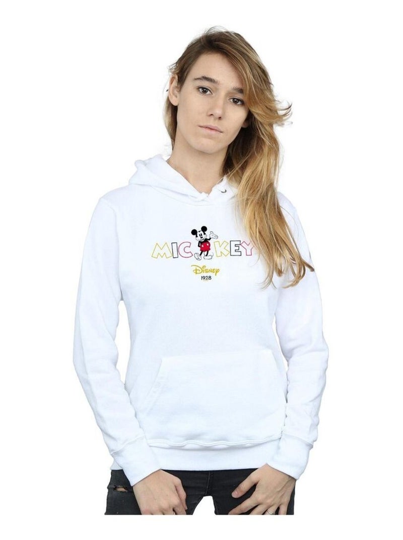 Disney - Sweat à capuche Blanc - Kiabi