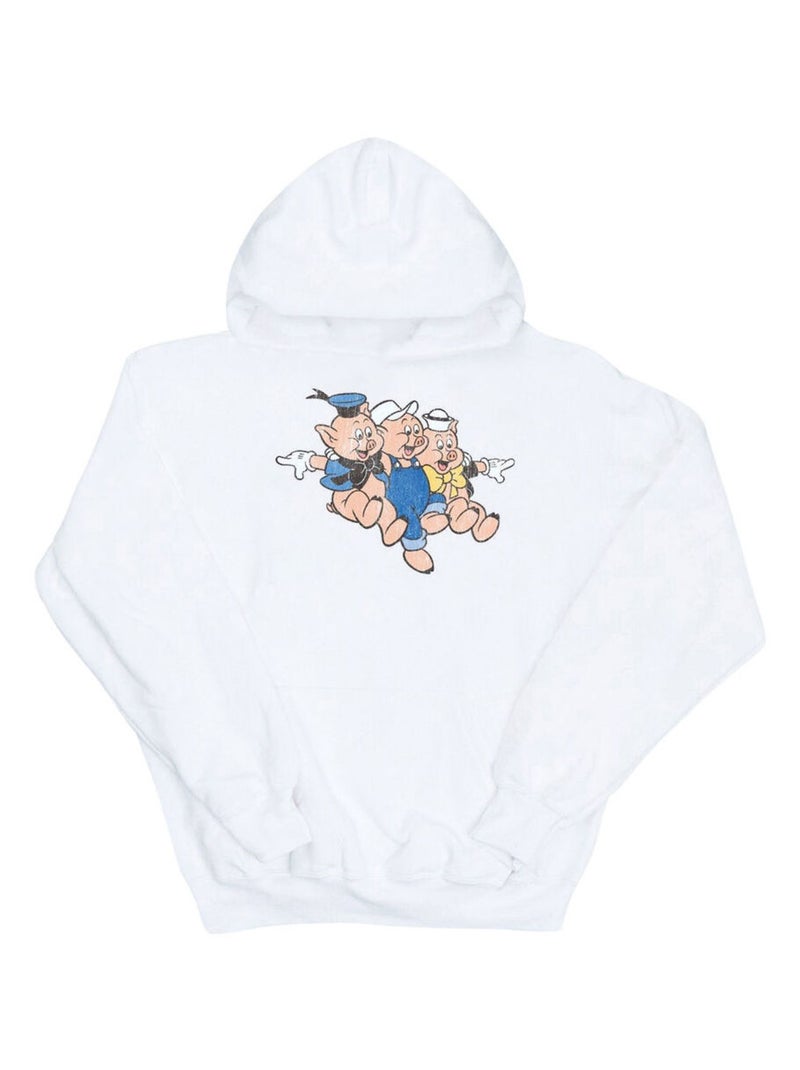 Disney - Sweat à capuche Blanc - Kiabi