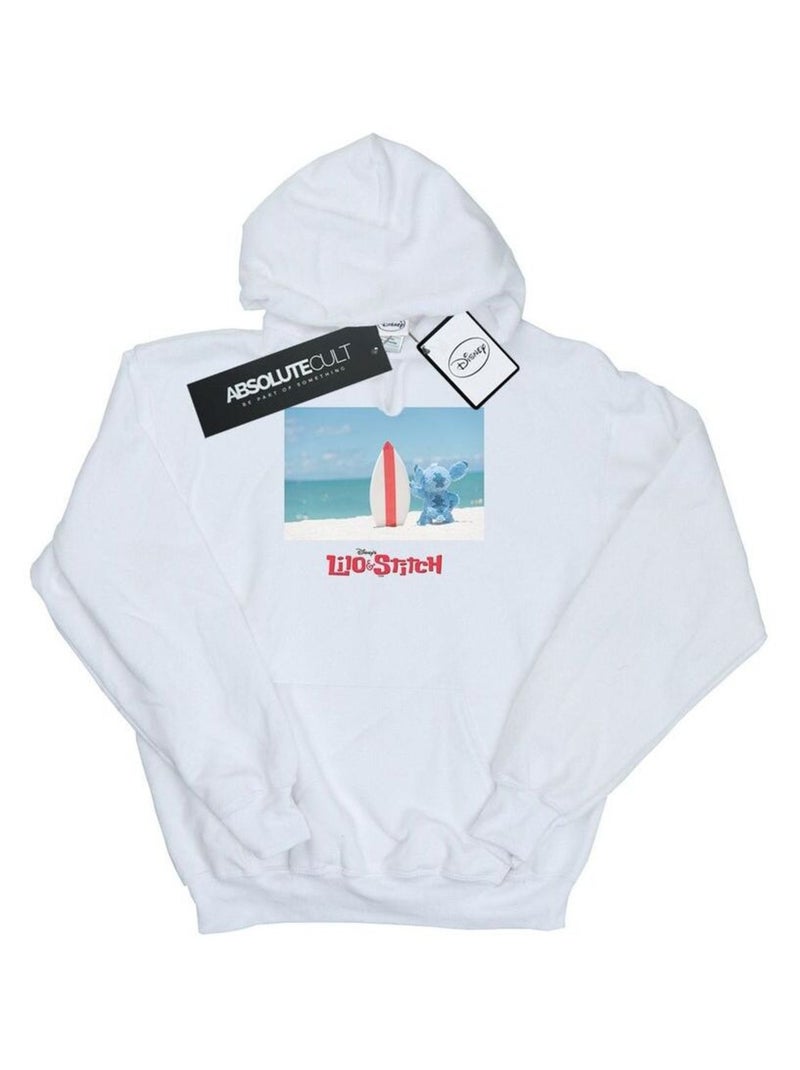 Disney - Sweat à capuche Blanc - Kiabi
