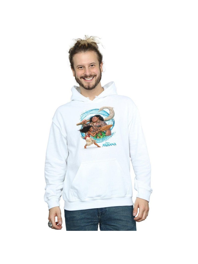 Disney - Sweat à capuche Blanc - Kiabi