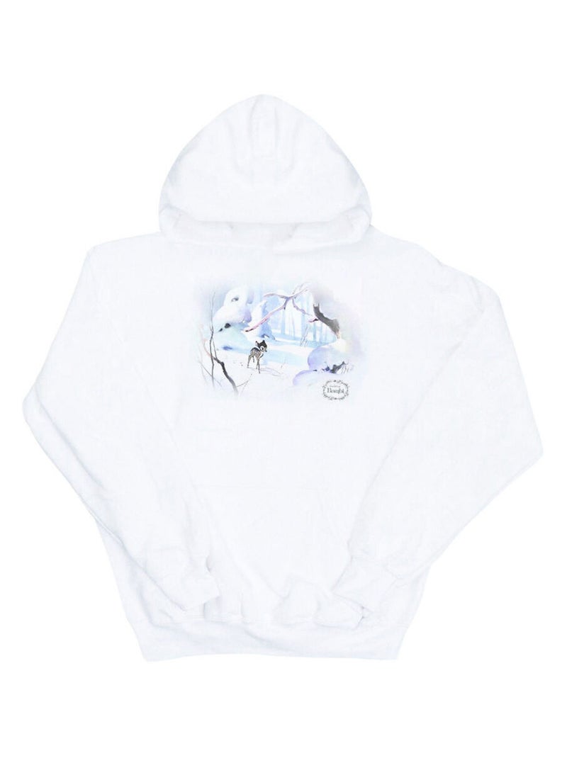 Disney - Sweat à capuche Blanc - Kiabi