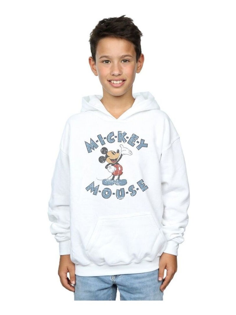 Disney - Sweat à capuche Blanc - Kiabi