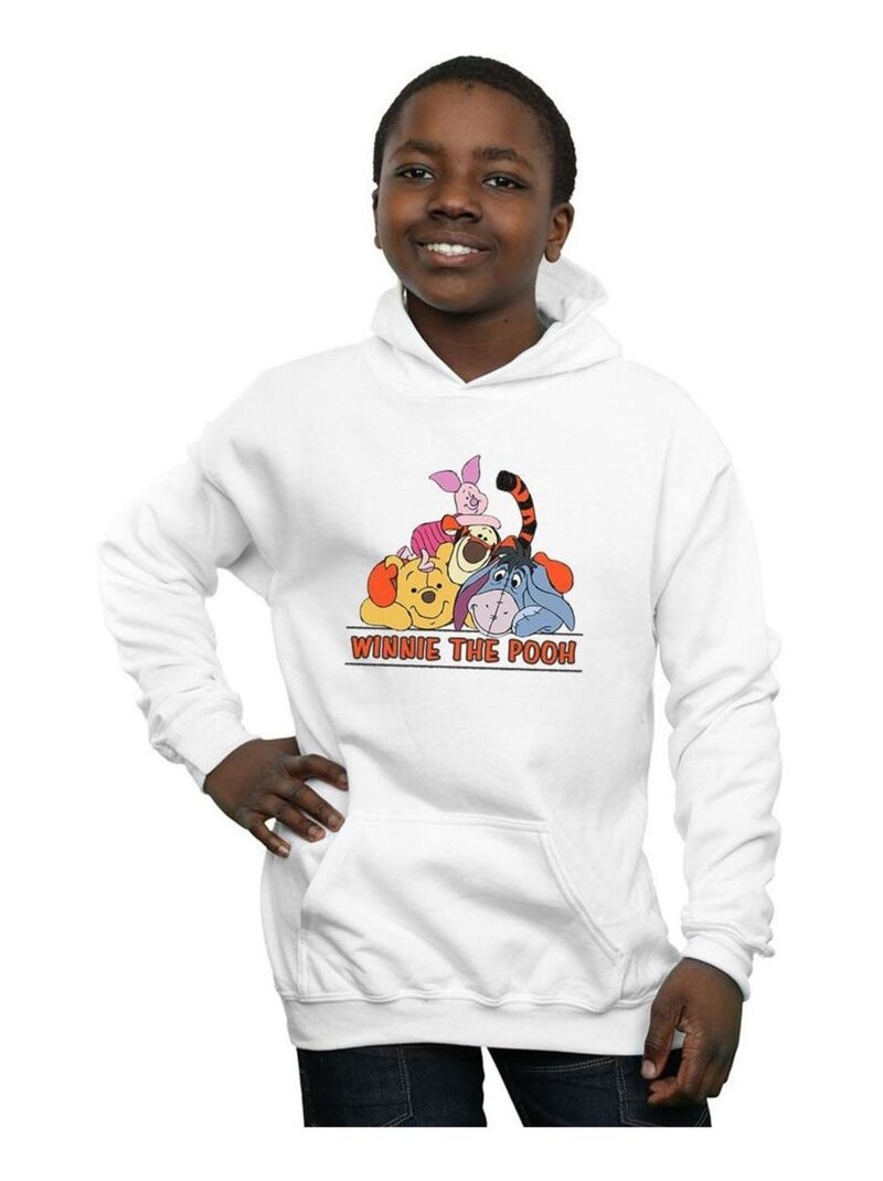 Disney - Sweat à capuche Blanc - Kiabi