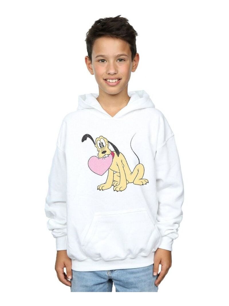 Disney - Sweat à capuche Blanc - Kiabi