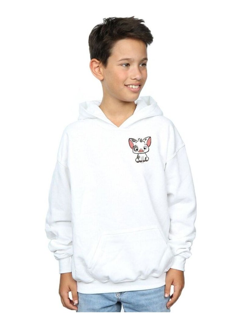 Disney - Sweat à capuche Blanc - Kiabi