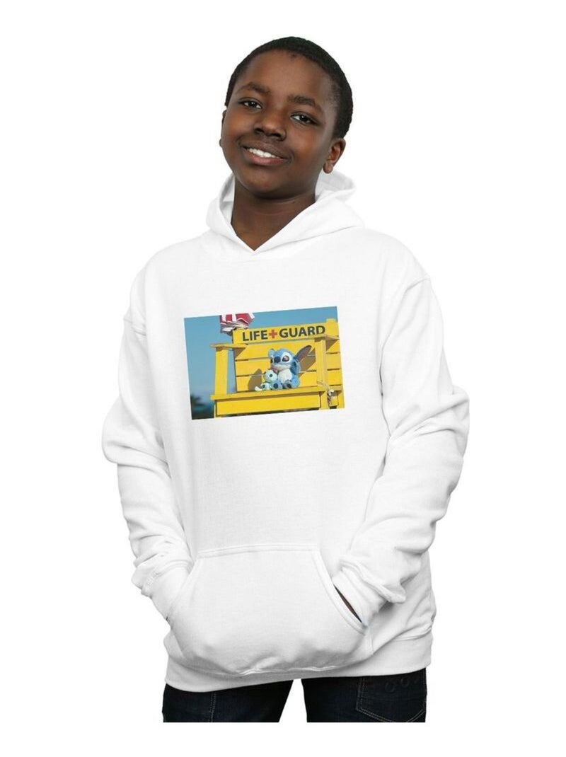 Disney - Sweat à capuche Blanc - Kiabi