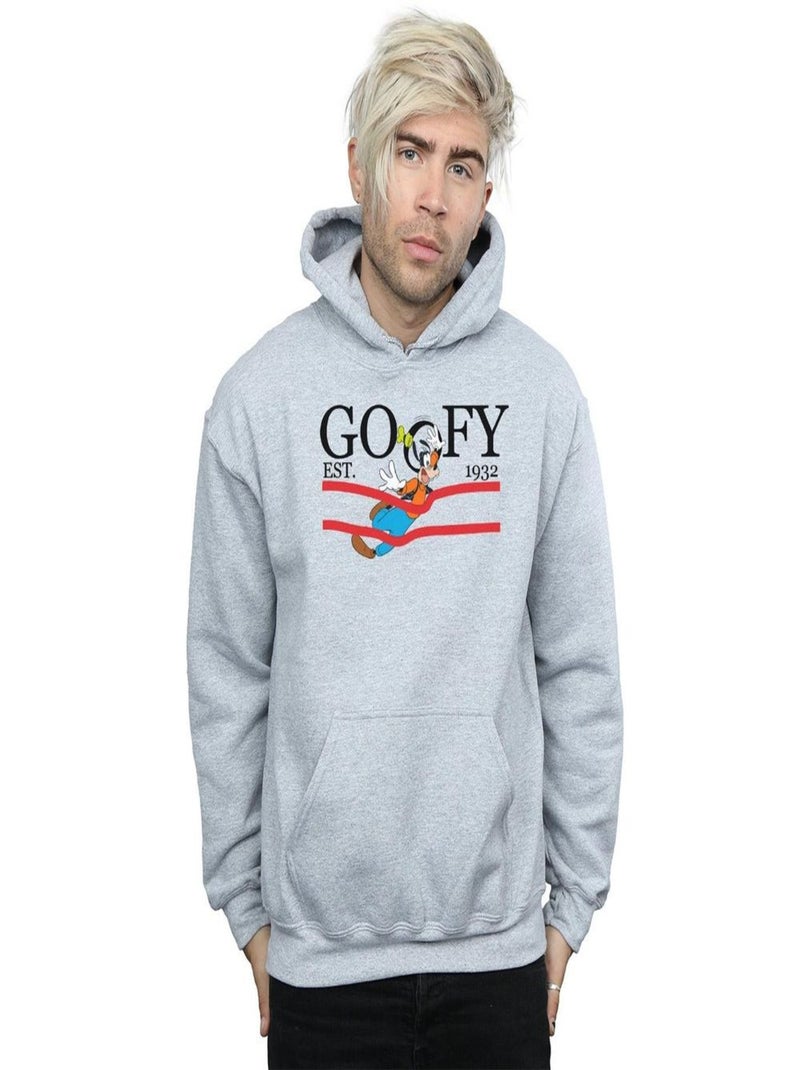 Disney - Sweat à capuche BY NATURE Gris chiné - Kiabi