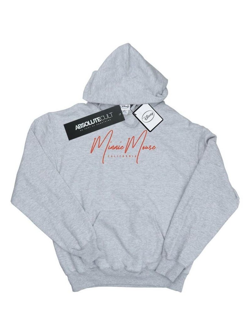 Disney - Sweat à capuche CALIFORNIA Gris chiné - Kiabi