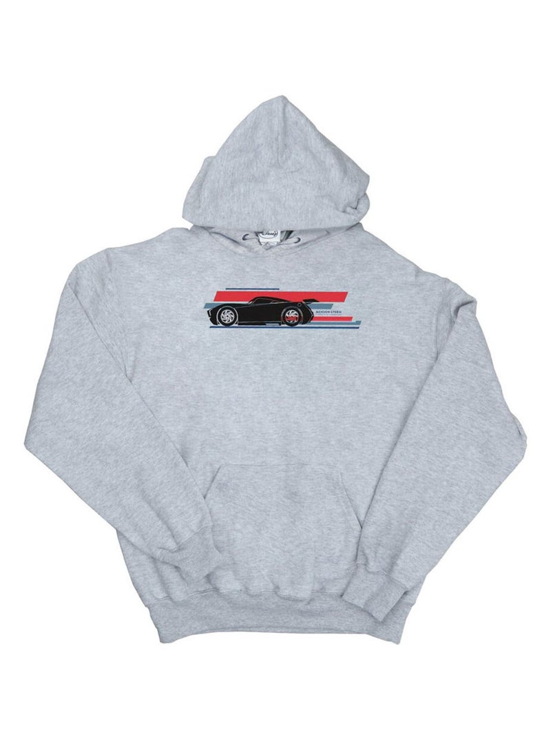 Disney - Sweat à capuche CARS Gris chiné - Kiabi