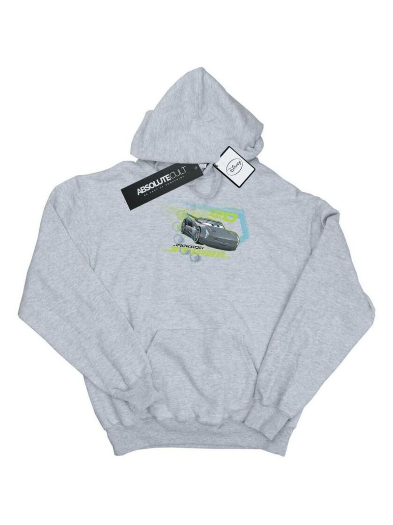 Disney - Sweat à capuche CARS Gris chiné - Kiabi