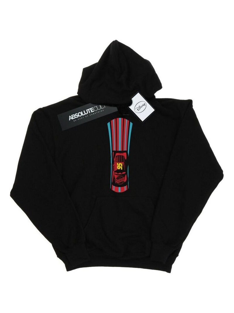 Disney - Sweat à capuche CARS Noir - Kiabi