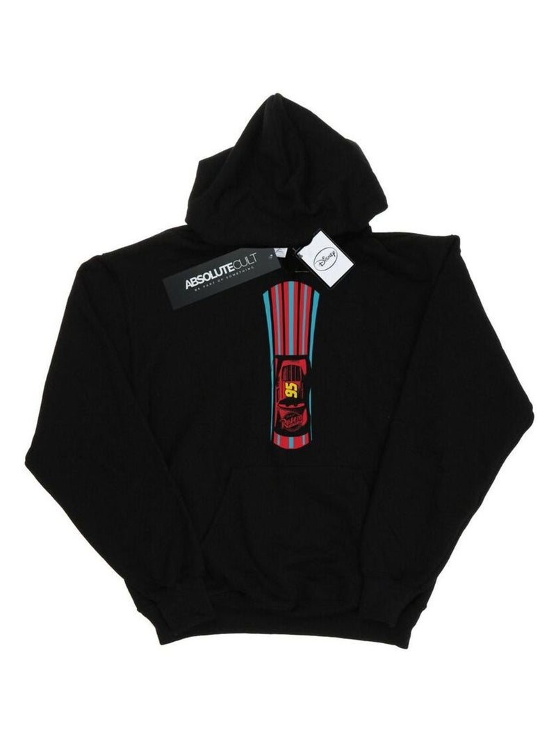 Disney - Sweat à capuche CARS Noir - Kiabi