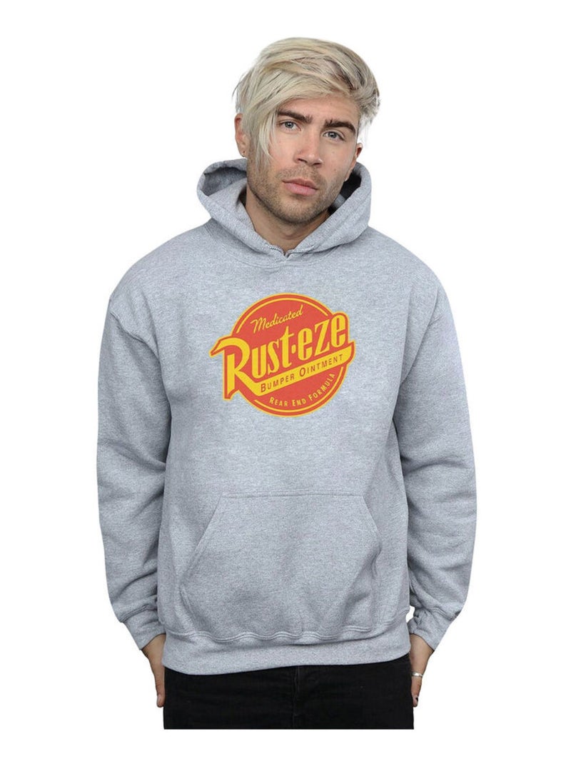 Disney - Sweat à capuche CARS RUST-EZE Gris chiné - Kiabi