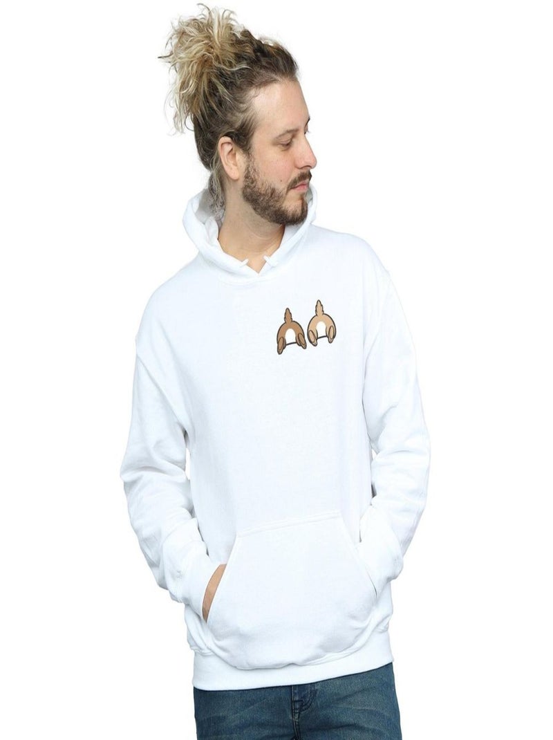 Disney - Sweat à capuche CHIP N DALE Blanc - Kiabi