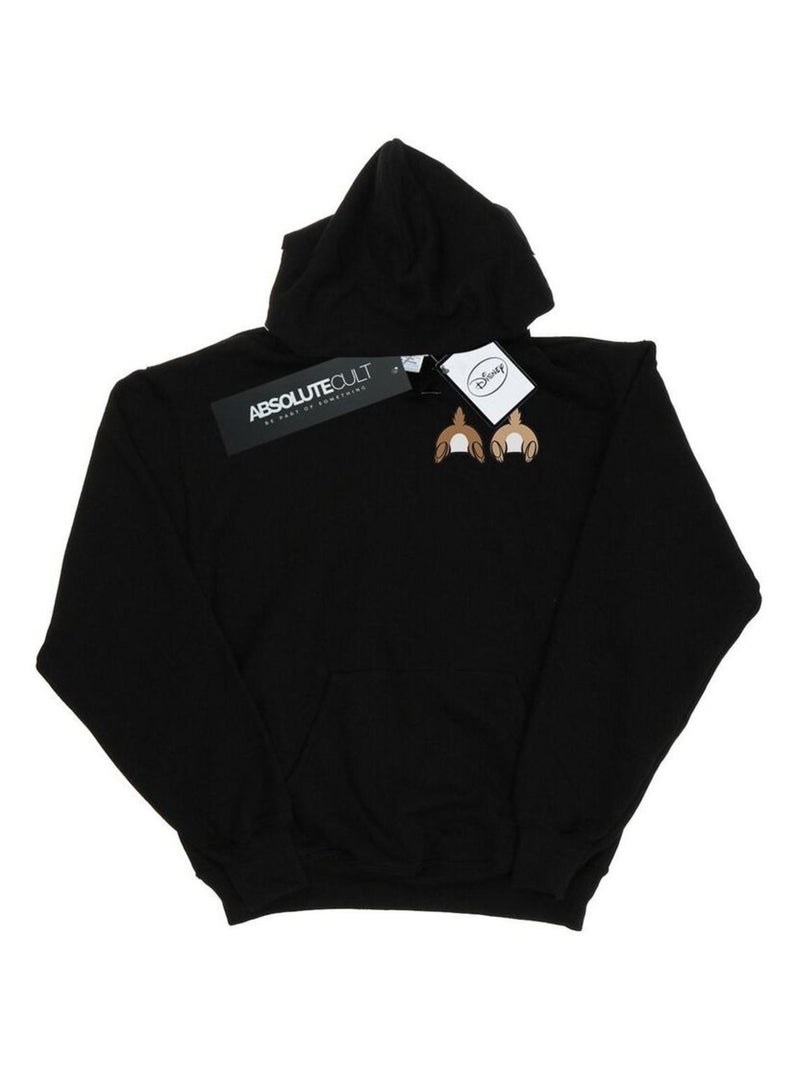 Disney - Sweat à capuche CHIP N DALE Noir - Kiabi