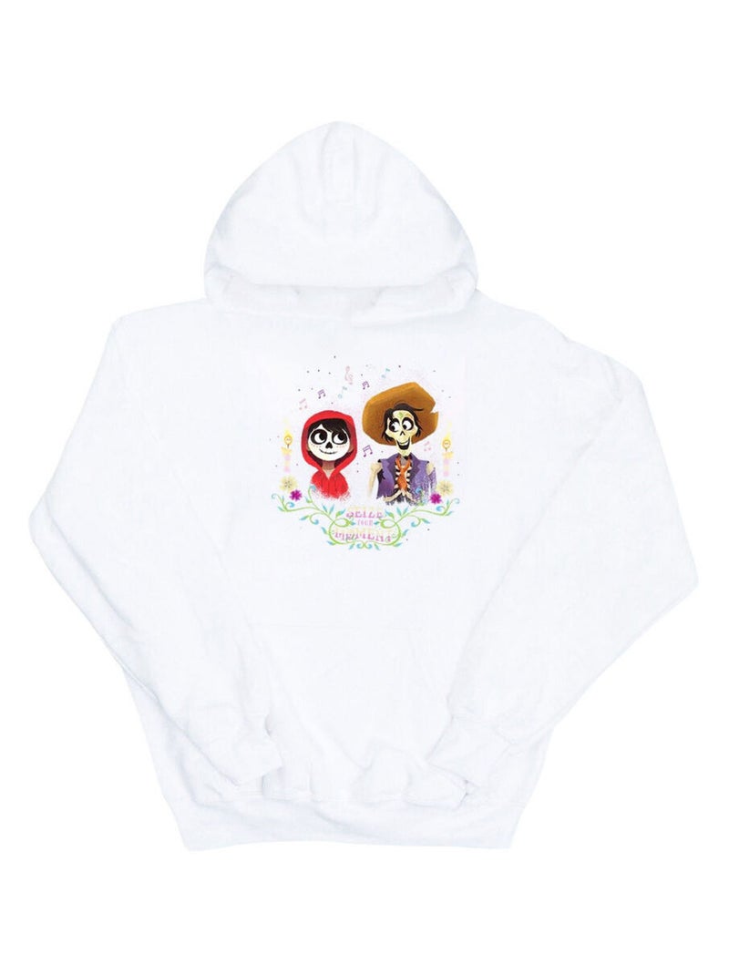 Disney - Sweat à capuche COCO Blanc - Kiabi