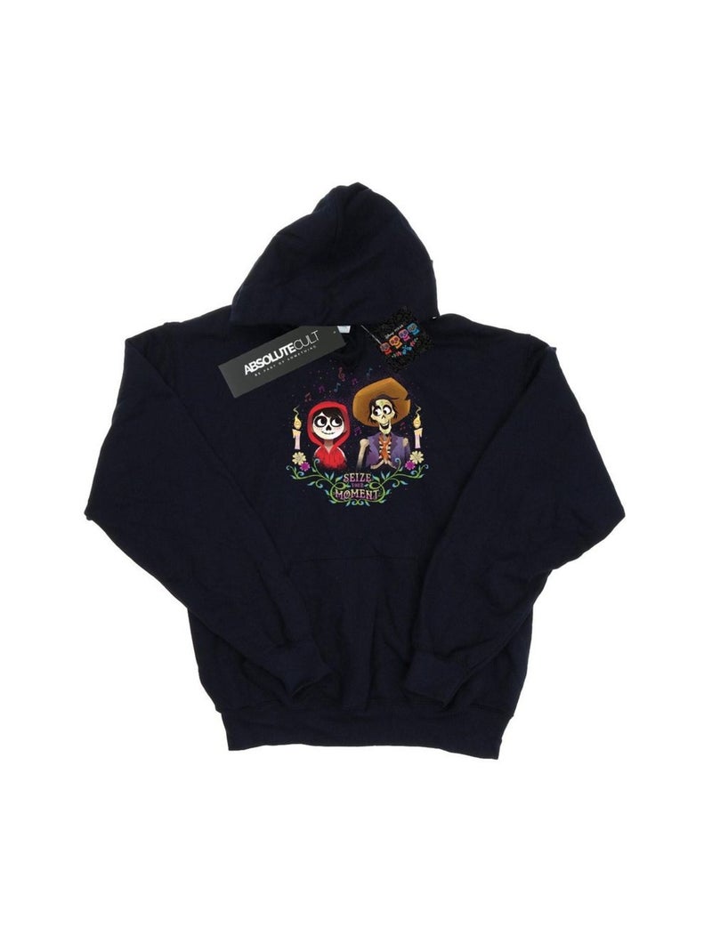 Disney - Sweat à capuche COCO Bleu marine - Kiabi