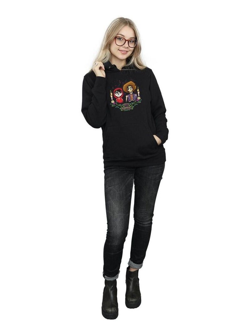 Disney - Sweat à capuche COCO Noir - Kiabi