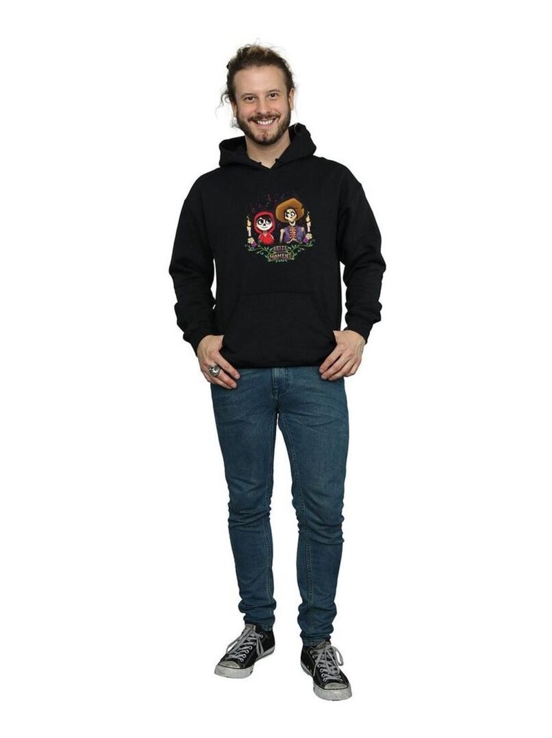 Disney - Sweat à capuche COCO Noir - Kiabi
