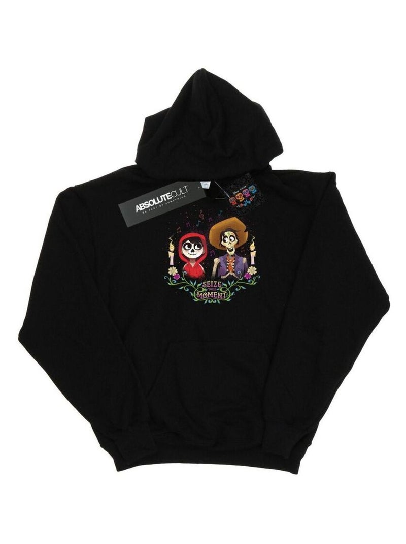 Disney - Sweat à capuche COCO Noir - Kiabi