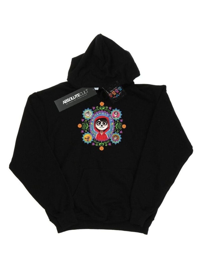 Disney - Sweat à capuche COCO REMEMBER ME Noir - Kiabi
