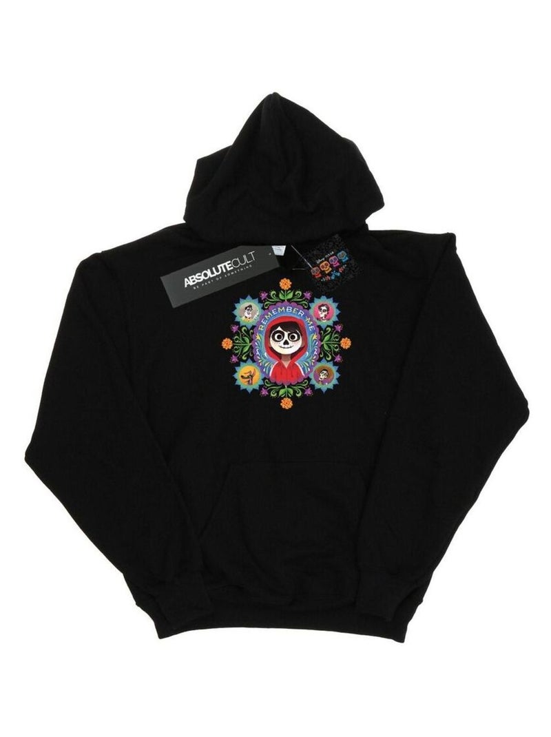 Disney - Sweat à capuche COCO REMEMBER ME Noir - Kiabi