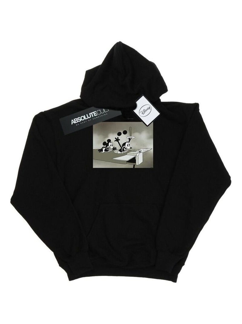 Disney - Sweat à capuche CRAZY PILOT Noir - Kiabi