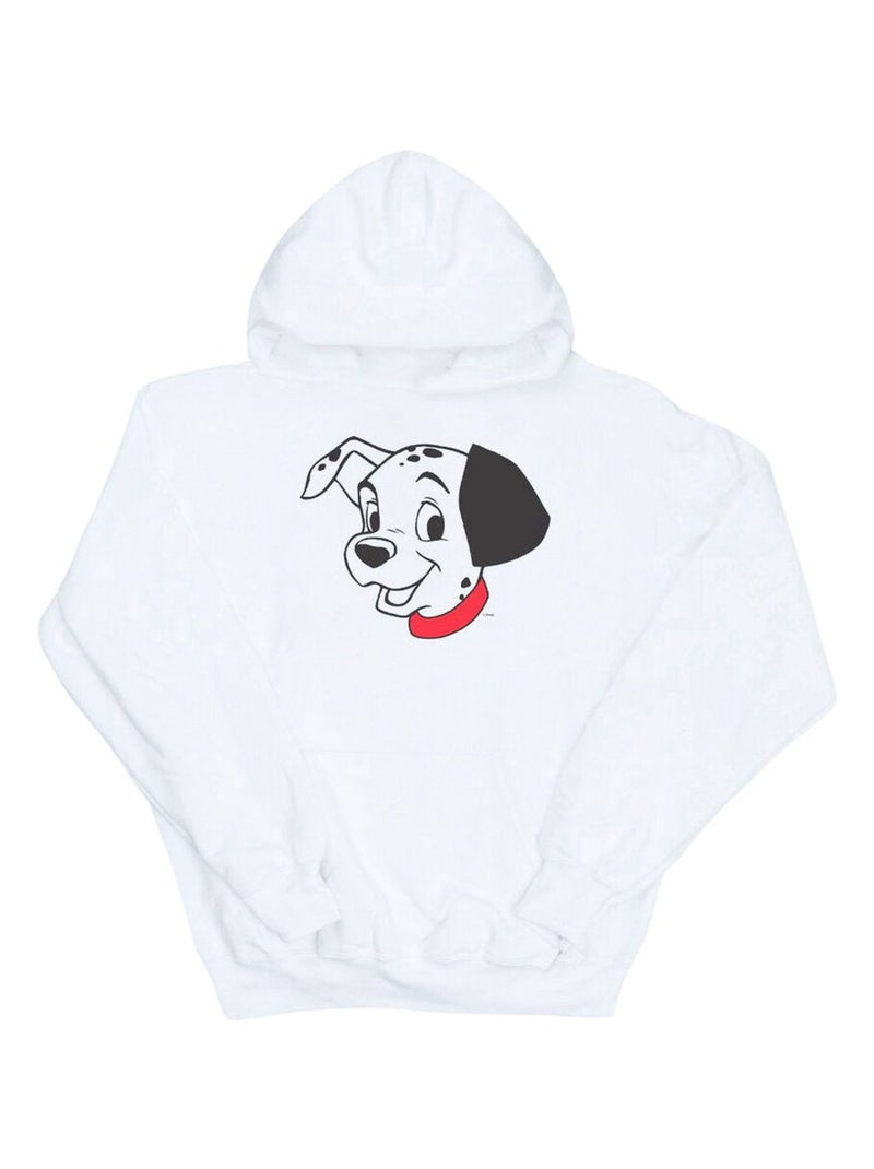 Disney - Sweat à capuche DALMATIANS Blanc - Kiabi