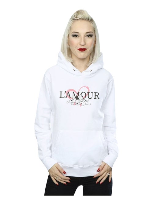 Disney - Sweat à capuche DALMATIANS L'AMOUR - Kiabi